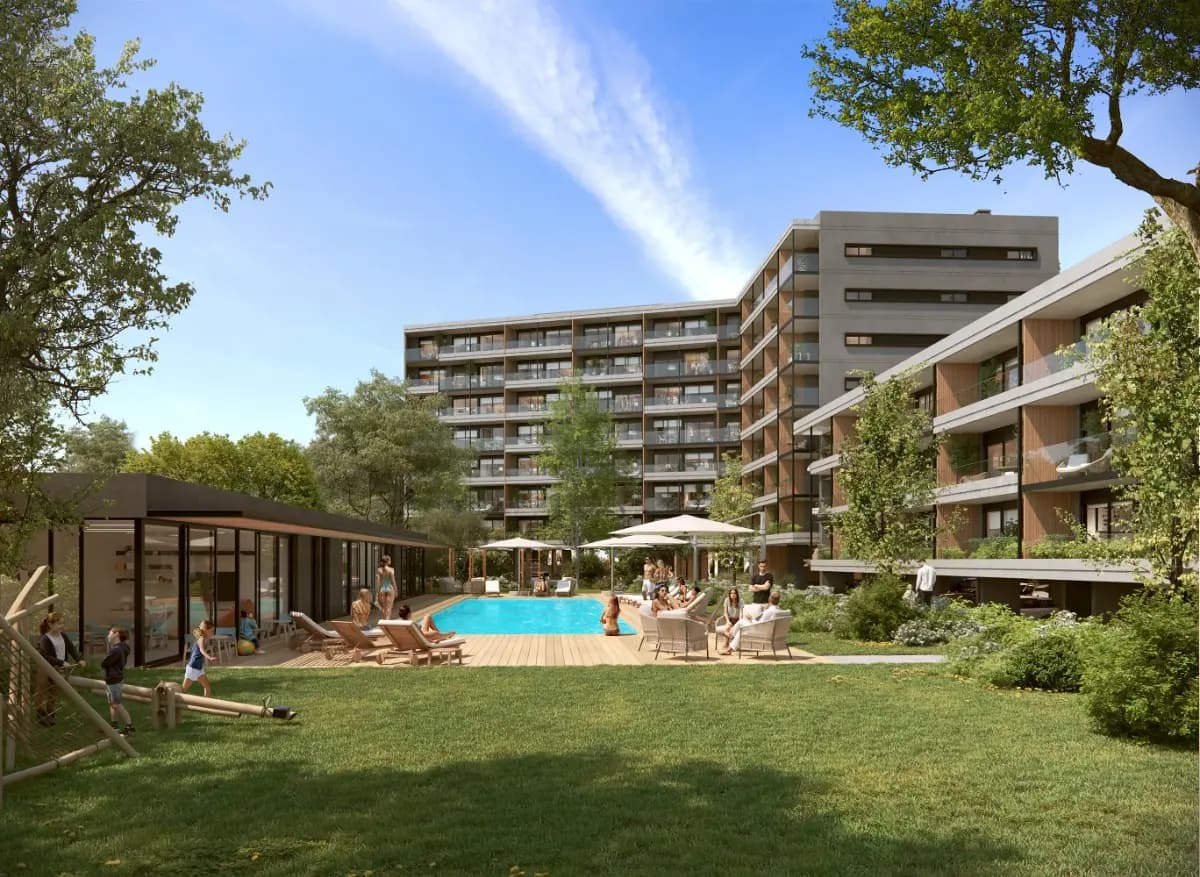 Venta Apartamento Con Gran Jardin Verde Y Piscina. Avita Gard — foto 2