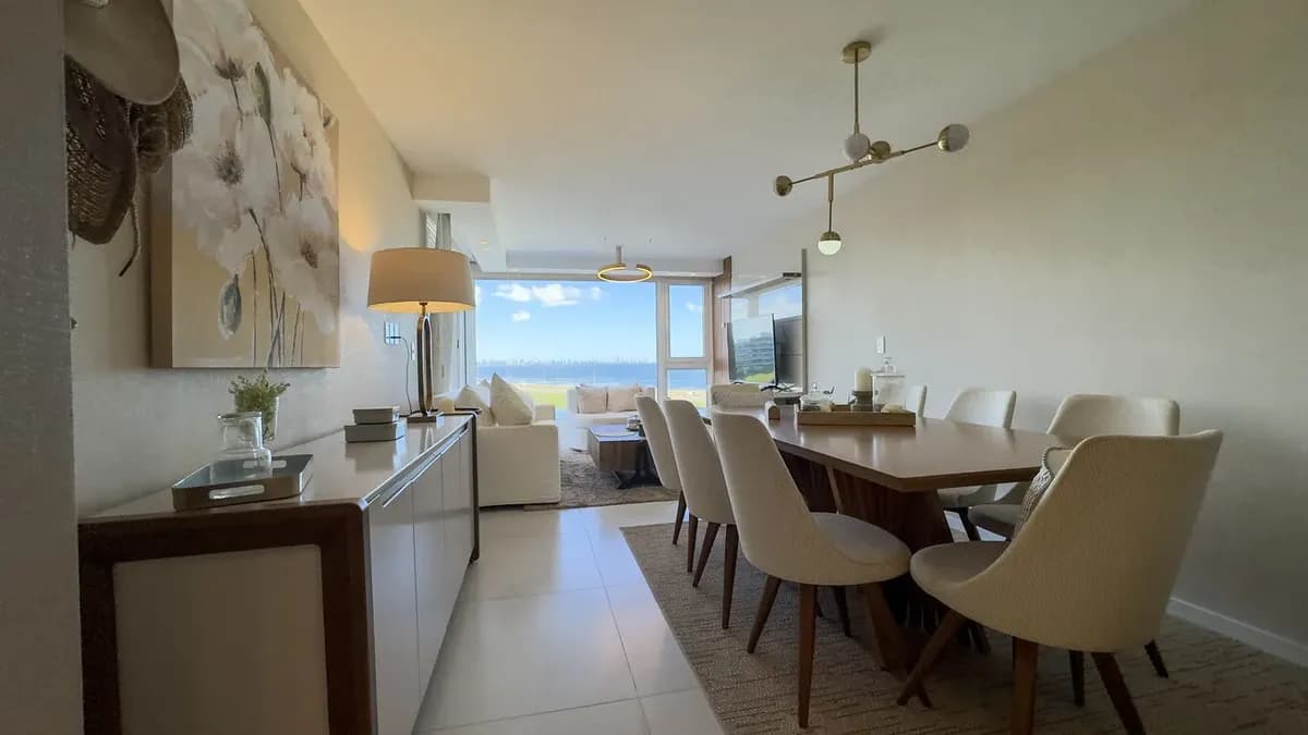 Apartamento 3 Dormitorios En Playa Mansa - Alquiler Anual- Poseidon Laguna — foto 2