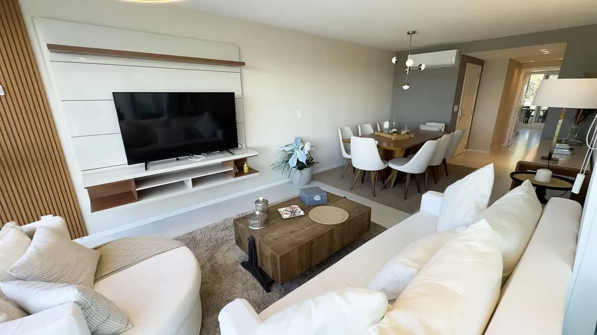 Apartamento 3 Dormitorios En Playa Mansa - Alquiler Anual- Poseidon Laguna — foto 4