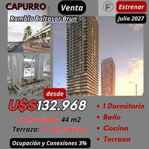 Venta apartamento 3 dormitorios bella vista — foto 1