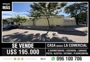 Casablanca - casa en dos plantas, sobre avenida