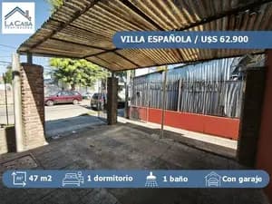 Venta apto 1 dor y patio villa española — foto 4