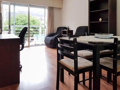 Alquiler 1 un dormitorio amoblado en pocitos al frente con terraza