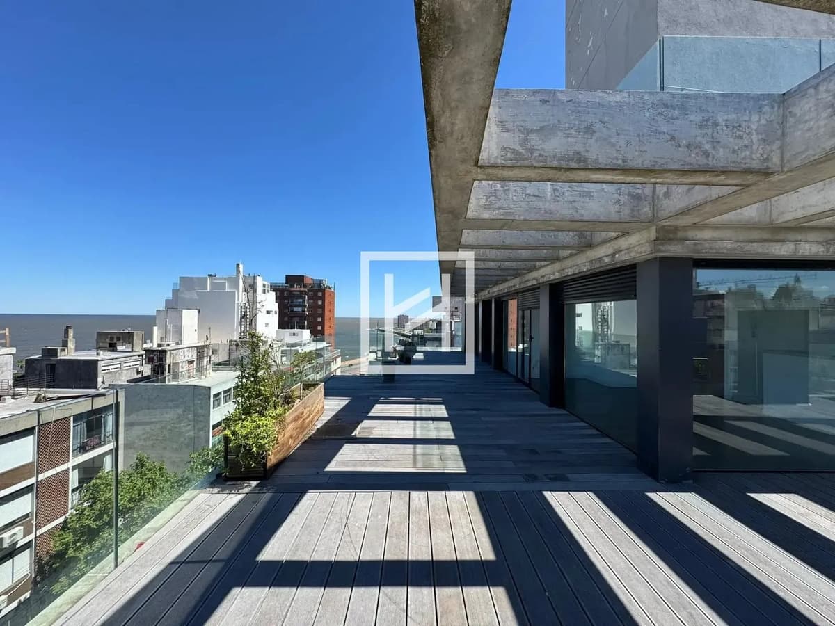 Alma Sur (1001) - Alquiler Penthouse 2 Dormitorios En El Centro | Gran Terraza | Semi-equipado