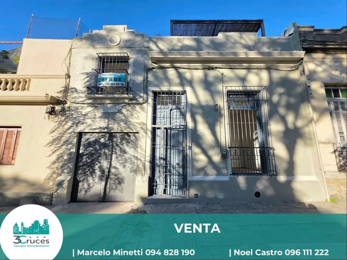 Venta! Casa Reciclada En Padron Unico! 3 Dorm Y 2 Baños! Gge Y Azotea C/parrillero! La Comercial