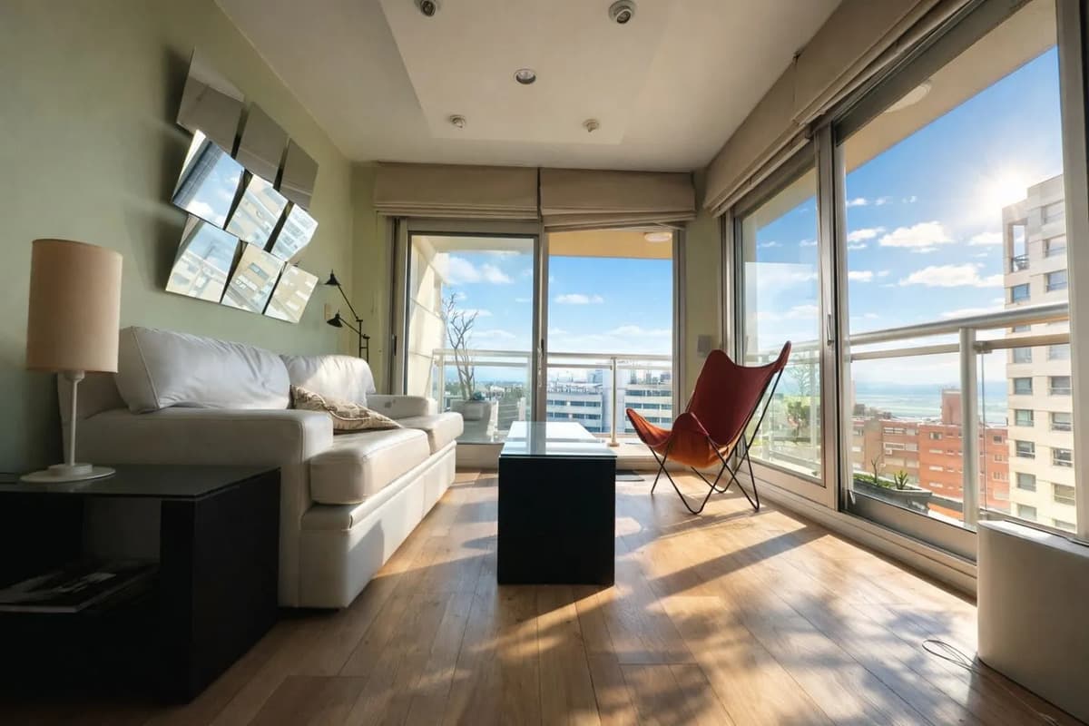 Alquiler Apartamento Dos Dormitorios Con Garaje En El Puerto Del Buceo - Torres Náuticas #1111 - Campiglia
