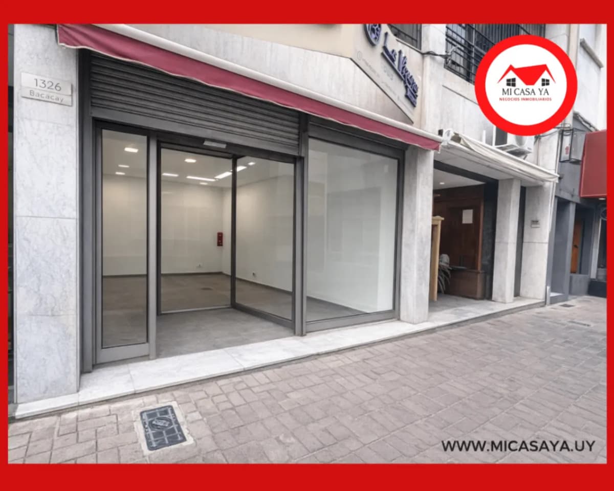 Alquiler De Local Comercial Ubicado En Ciudad Vieja Con Gran Pasaje
