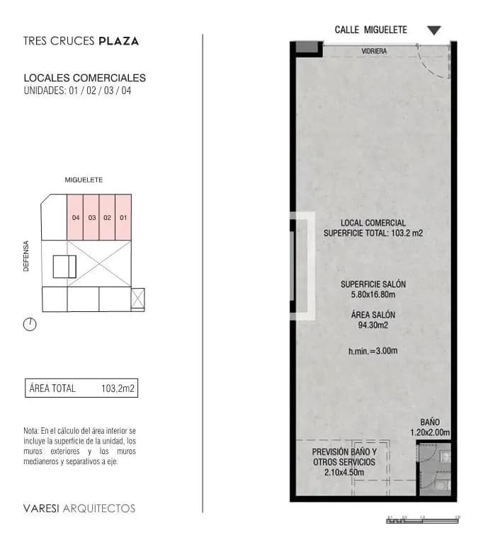 Tres Cruces Plaza (04) - Venta De Local Comercial En Tres Cruces Fideicomiso Al Costo - A Estrenar 2026! — foto 3