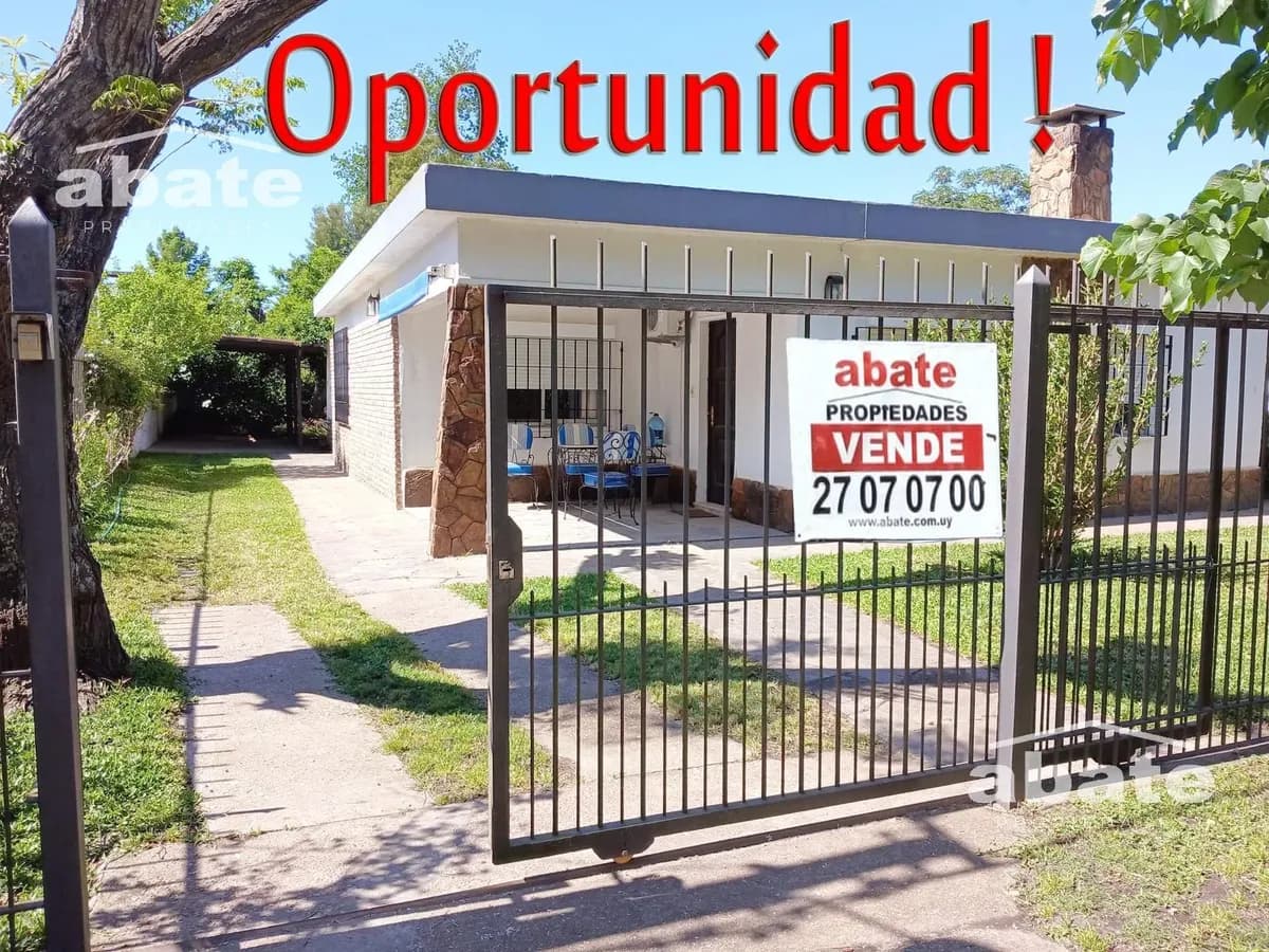 Venta De Hermosa Casa 3 D. Y Ap Al Fondo En Parque Del Plata