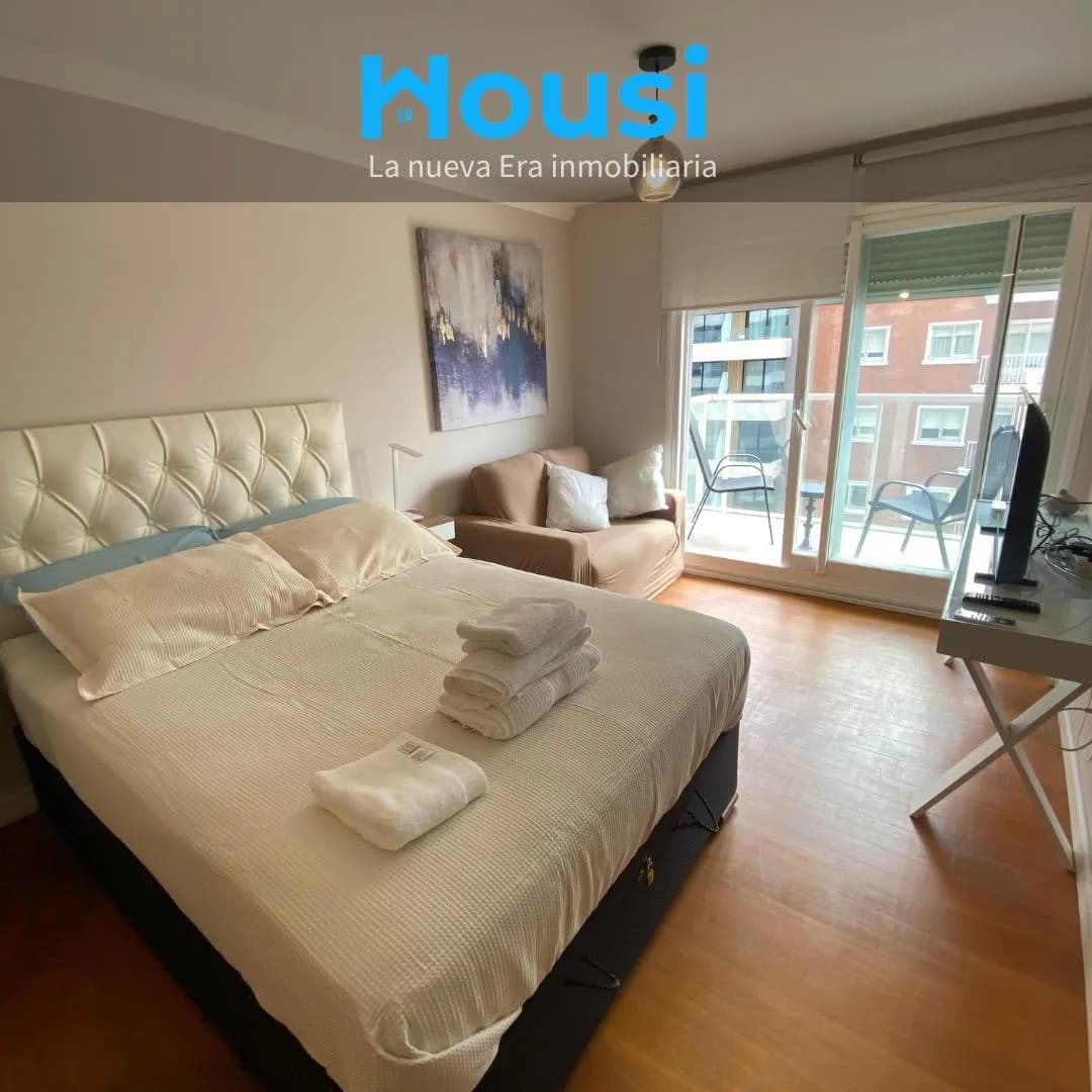 Alquiler Apartamento Monoambiente Amoblado Con Vista Al Mar En Punta Carretas