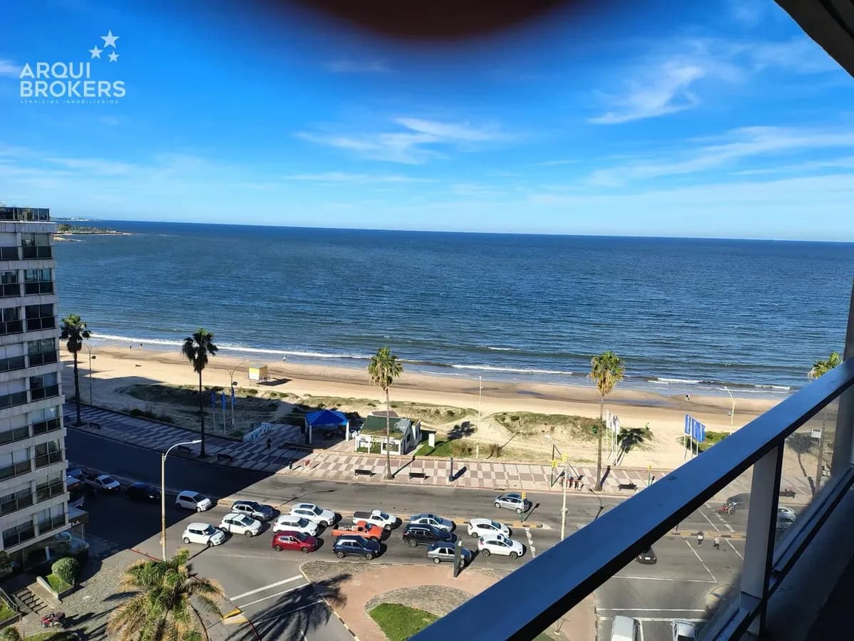 Apartamento De Tres Dormitorios Y Servicio En Alquiler En Pocitos Con Garaje